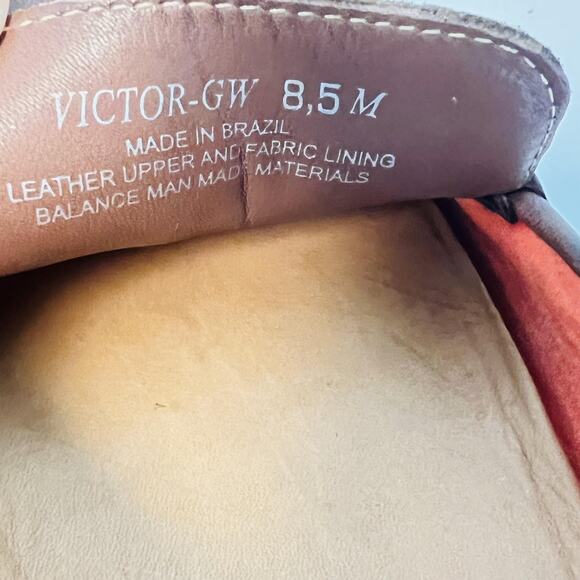 Donald Pliner Shoes Mens 8.5 Brown Leather Victor GW Bit Driving Loafers Comfort